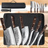 Messer Set 7-teilig | Muster-Set mit Ausbeinmesser & Allzweckklingen ergonomischer Griff